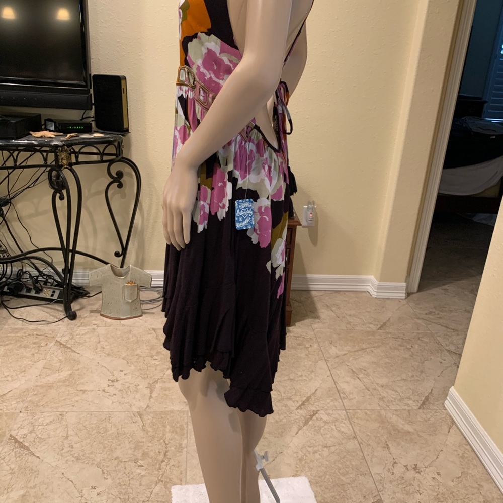 Free People M Black & dark coral - Picture 4 of 8